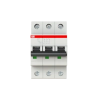 S203-C1 wyłącznik nadmiarowo-prądowy | 3P | char. C | 1A | 6kA | AC |
