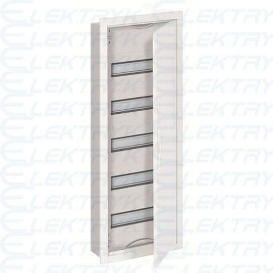 U51 obudowa biała p/t, 60M, IP31, 125A, II klasa, 834x310x120mm (WxSxG)