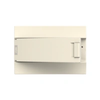 41P18X11 obudowa biała n/t, 18M, IP41, 63A, II klasa, 262x387x119mm (WxSxG) | szyny DIN | drzwi pełne | brak N+PE