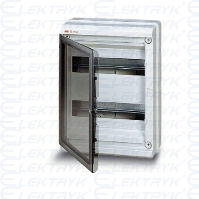 Obudowa n/t Luca 2x12 modułów 275x370x140mm, drzwi przezroczyste, IP65