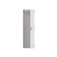 TW212S obudowa szara stojąca, 288M, IP55, 850A, II klasa, 1850x550x350mm (WxSxG) | pusta | drzwi pełne | brak N+PE