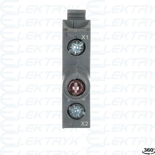 MLBL-01BR blok oświetleniowy czerwony, 24V AC / DC, zintegrowany LED, czerwony