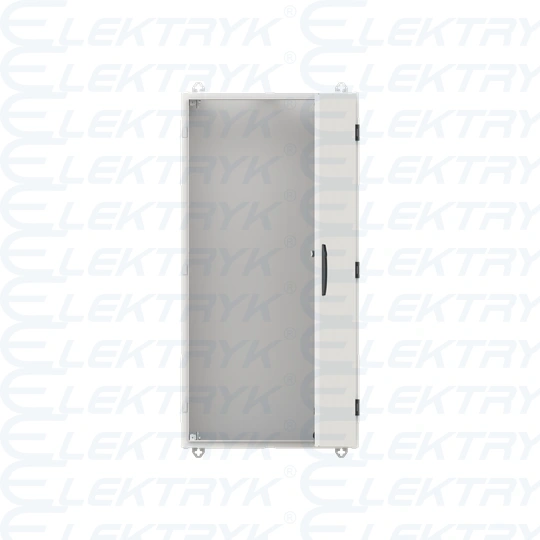 TG207G obudowa szara n/t, 168M, IP55, 850A, I klasa, 1100x550x225mm (WxSxG) | pusta | drzwi pełne | brak N+PE