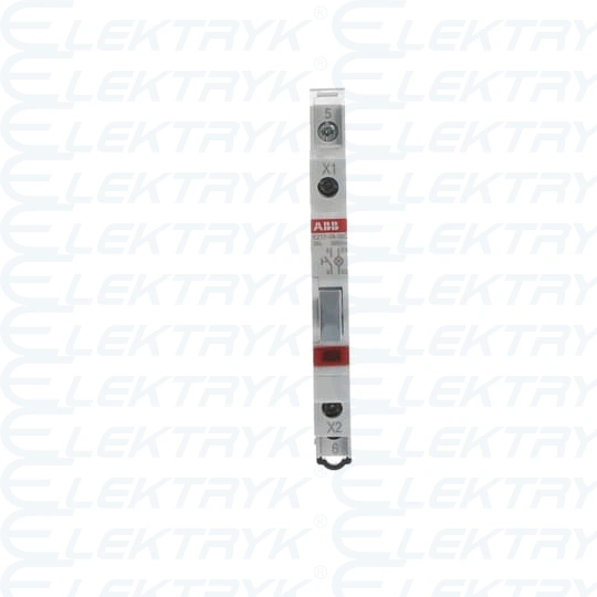 E217-16-10C Przycisk podświetlany czerwony 16A 1NO 250VAC LED 115 ... 230VAC