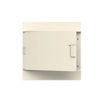 41P12X41A obudowa biała n/t, 36M, IP41, 63A, II klasa, 387x387x119mm (WxSxG) | szyny DIN | drzwi pełne | N+PE śrubowe