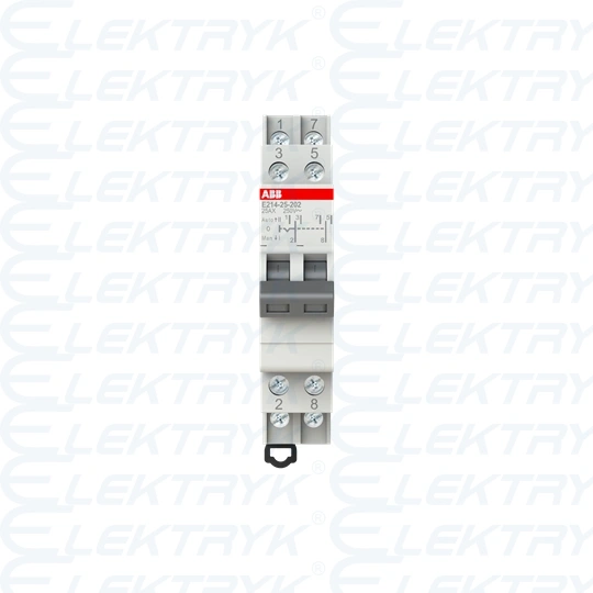 E214-25-202 Łącznik grupowy 25A 2x I-0-II 250VAC