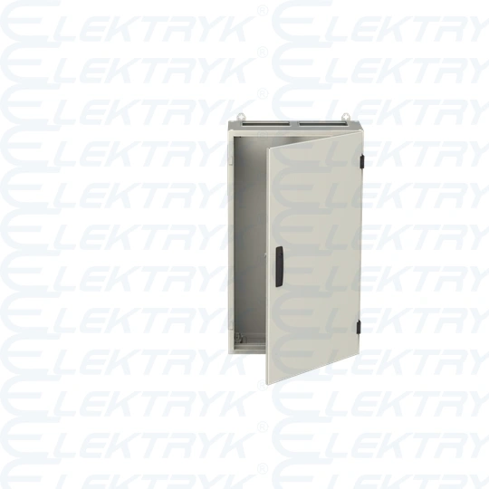 TL206S obudowa szara n/t, 144M, IP55, 850A, II klasa, 950x550x275mm (WxSxG) | pusta | drzwi pełne | brak N+PE