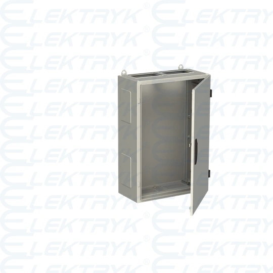 TL205S obudowa szara n/t, 120M, IP55, 850A, II klasa, 800x550x275mm (WxSxG) | pusta | drzwi pełne | brak N+PE