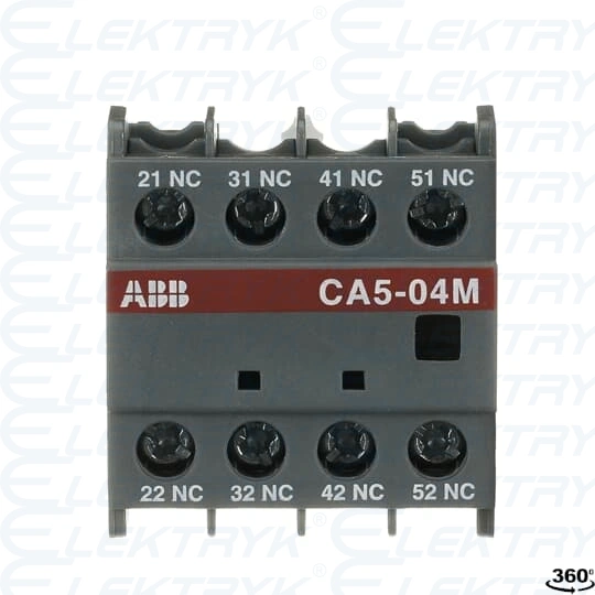 Styk pomocniczy CA5-04M 4NC