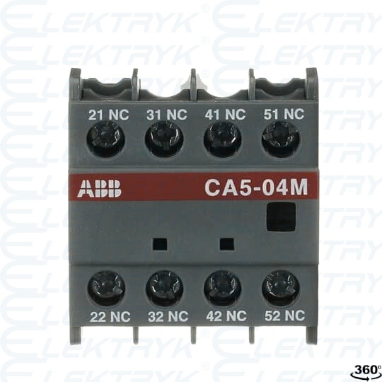 Styk pomocniczy CA5-04M 4NC
