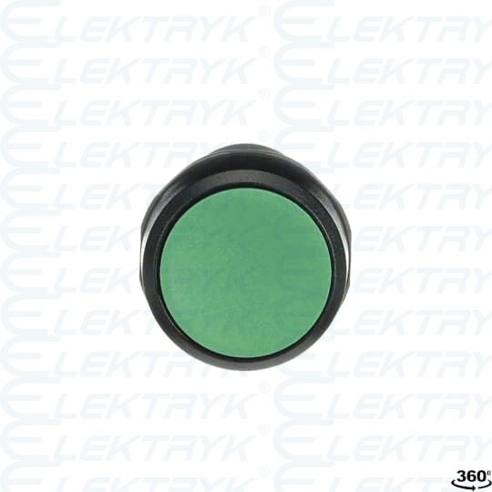 CP1-10G-11 przycisk monostabilny wklęsły 1NO1NC zielony