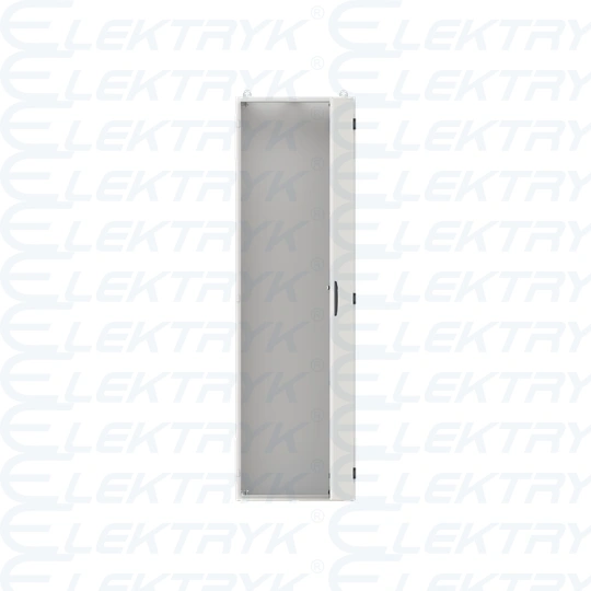 TL212S obudowa szara stojąca, 288M, IP55, 850A, II klasa, 1850x550x275mm (WxSxG) | pusta | drzwi pełne | brak N+PE