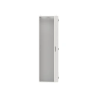 TL212S obudowa szara stojąca, 288M, IP55, 850A, II klasa, 1850x550x275mm (WxSxG) | pusta | drzwi pełne | brak N+PE