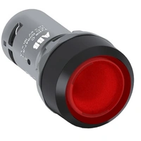 CP1-12R-10 przycisk monostabilny wklęsły 1NO czerwony
