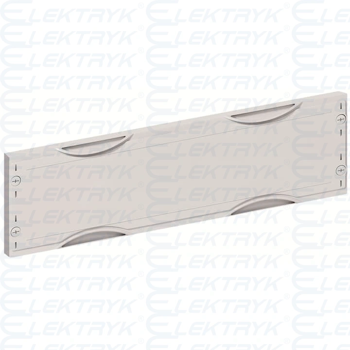 AG21 maskownica pełna, szara, do modułów CombiLine-N, 150x500mm (WxS)