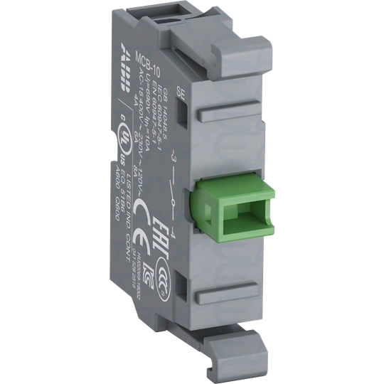 MCB-10G blok styków 1NO styki złocone