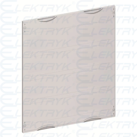 AG24 maskownica pełna, szara, do modułów CombiLine-N, 600x500mm (WxS)