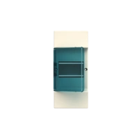 41P04X12 obudowa biała n/t, 4M, IP41, 63A, II klasa, 223x100x96mm (WxSxG) | szyny DIN | drzwi transparentne | brak N+PE