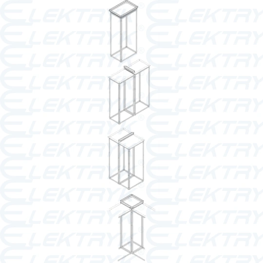 PKST0700 Zestaw uszczelnienia górnego IP31/IP41 G=700mm (2szt)