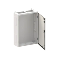 TG205S obudowa szara n/t, 120M, IP55, 850A, II klasa, 800x550x225mm (WxSxG) | pusta | drzwi pełne | brak N+PE
