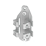 RZ201 Zawiasy TriLine-R drzwi standard (komplet na szafe) (zestaw)