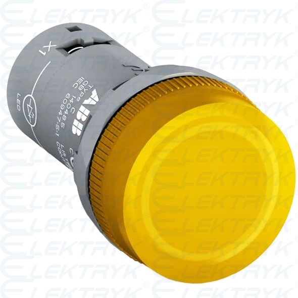 CL2-523Y 230V AC lampka kompaktowa z diodą