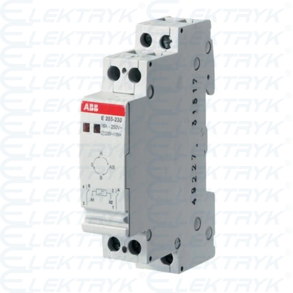 E255-230V  Przekaźnik impulsowy bistabilny
