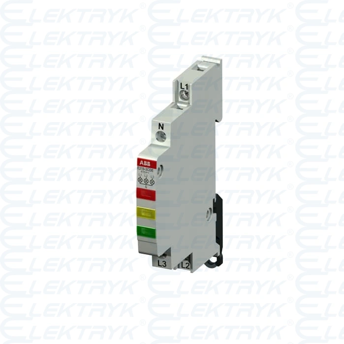 E219-3CDE Lampka LED potrójna czerw-żół-ziel, 415/230 VAC