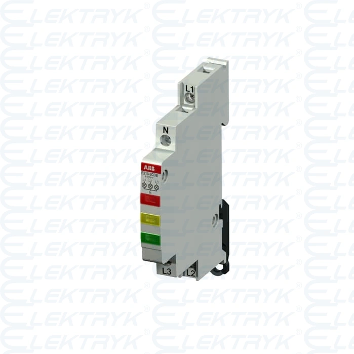 E219-3CDE Lampka LED potrójna czerw-żół-ziel, 415/230 VAC