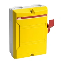 BWS425YTPSN Rozłącznik bezpieczeństwa w obudowie plastikowej, 4-bieg, 25A (AC23, 11kW), IP65, napęd boczny, jasnoszara obudowa