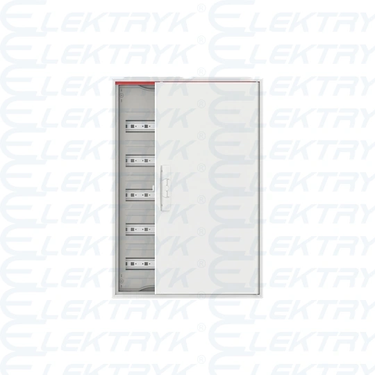 CA25V obudowa biała n/t, 120M, IP44, 125A, II klasa, 800x550x160mm (WxSxG) | szyny DIN | drzwi pełne | N+PE bezśrubowe