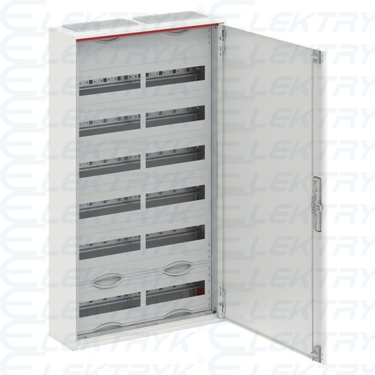 CA26V obudowa biała n/t, 144M, IP44, 125A, II klasa, 950x550x160mm (WxSxG) | szyny DIN | drzwi pełne | N+PE bezśrubowe