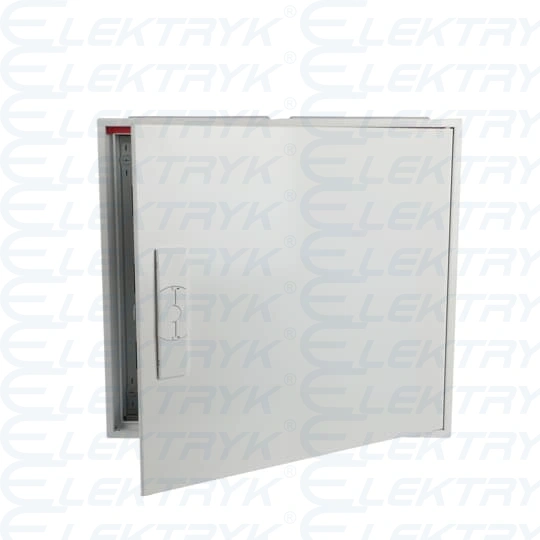 CA23V obudowa biała n/t, 72M, IP44, 125A, II klasa, 500x550x160mm (WxSxG) | szyny DIN | drzwi pełne | N+PE bezśrubowe