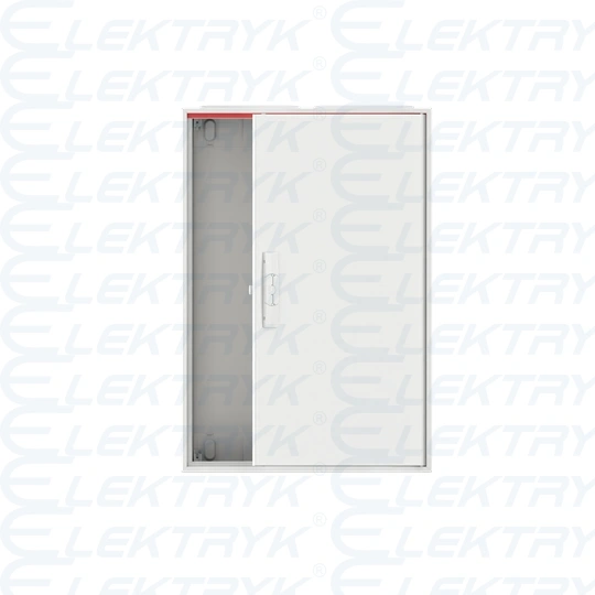 A25 obudowa biała n/t, 120M, IP44, 250A, II klasa, 800x550x215mm | pusta | drzwi pełne | brak N+PE