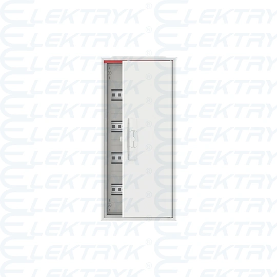 CA14V obudowa biała n/t, 48M, IP44, 125A, II klasa, 650x300x160mm (WxSxG) | szyny DIN | drzwi pełne | N+PE bezśrubowe