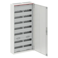 CA27V obudowa biała n/t, 168M, IP44, 125A, II klasa, 1100x550x160mm (WxSxG) | szyny DIN | drzwi pełne | N+PE bezśrubowe