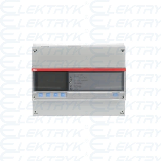 A43 111-100, licznik energii elektrycznej, 3 faz, bezpośr do 80A, en. czynna, klasa dokł B(1), seria Steel