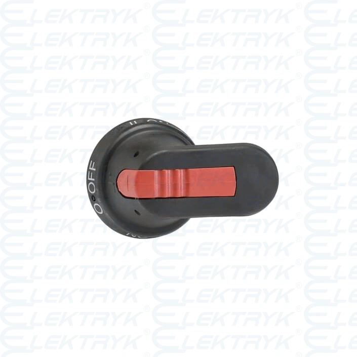 OHB65J6E011 Rączka czarna IP65, długość 65mm, na wałek 6mm