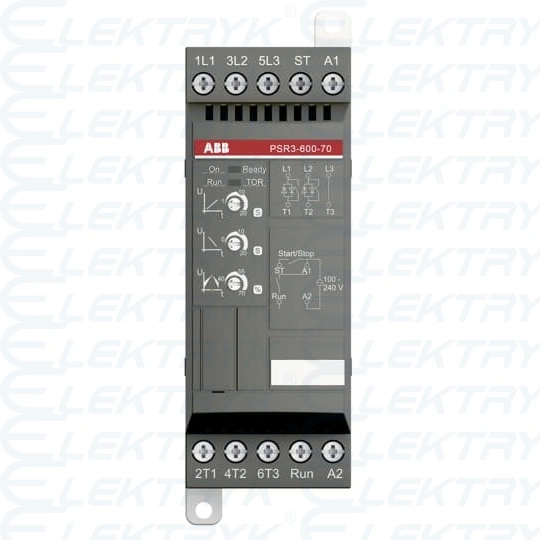 PSR3-600-70 softstart 1,5kW przy 400V