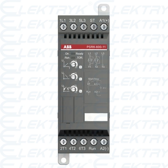 PSR6-600-11 softstart 3kW przy 400V