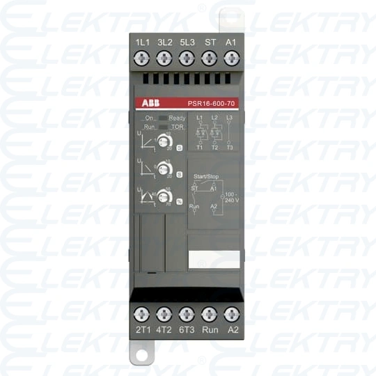 PSR16-600-70 softstart 7,5kW przy 400V