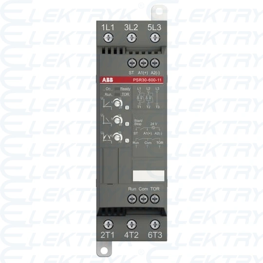 PSR30-600-11 softstart 15kW przy 400V
