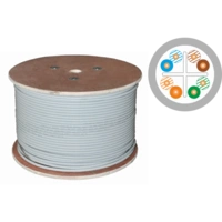 Kabel U/UTP kat.6 LSOH 4x2x23AWG