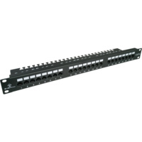 PK001 Patch panel UTP 24 porty LSA kat.6 z półką ALANTEC