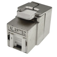 Gniazdo ekranowane modularne RJ45 typu keystone STP kat.6