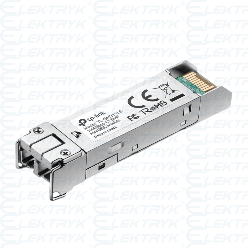 Gigabit SFP module, Single-mode, MiniGBIC, LC interface, Up to 10km distance
