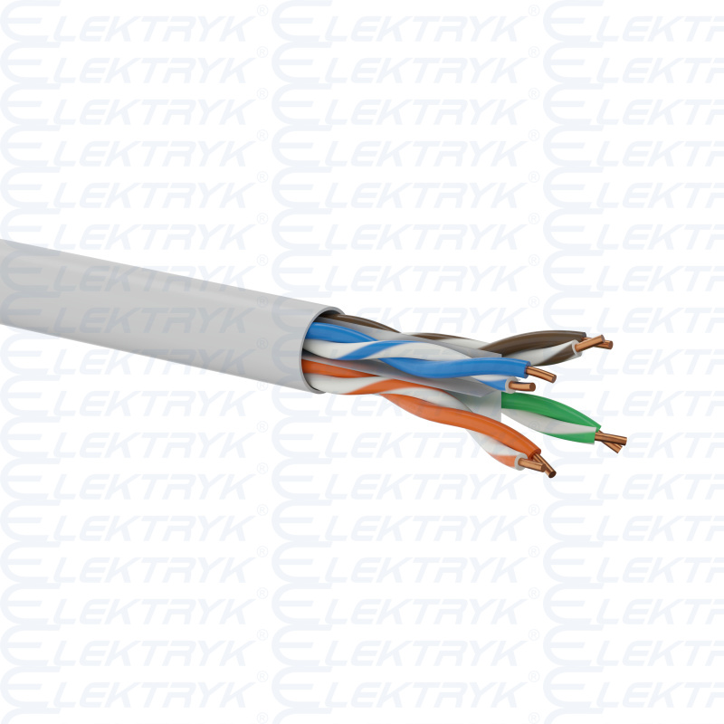 UTP 4x2x23AWG kabel kat.6 B2ca LSOH  500m ALANTEC