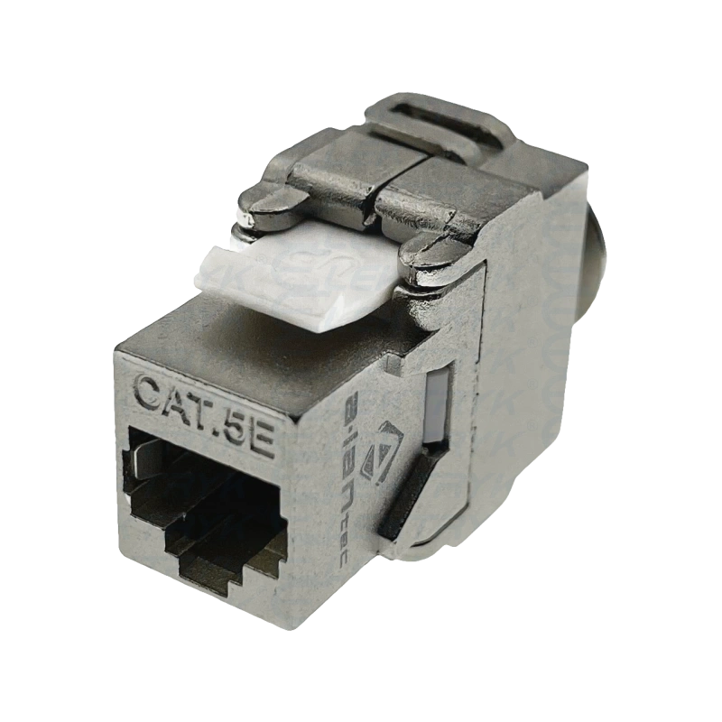 MB002 Moduł keystone RJ45 beznarzędziowy STP kat.5E PoE+ ALANTEC