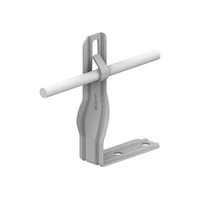 AN-09R/OG/ Uchwyt kątowy skręcony H=12cm zagięcie