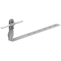 Uchwyt dach.regul.skr.Z-śruba L=42cm,H=9,6cm /OG/